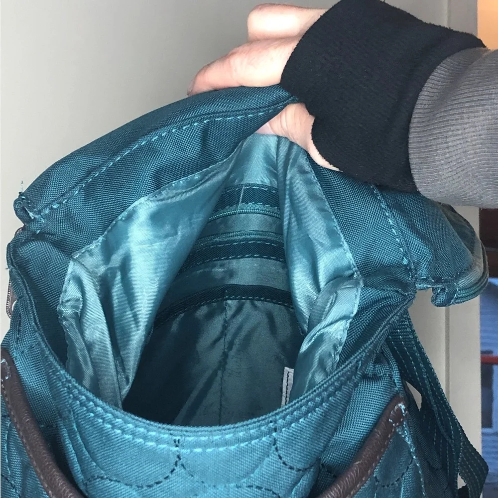 Thirty-One Teal Convertible Backback - Picture 5 of 7